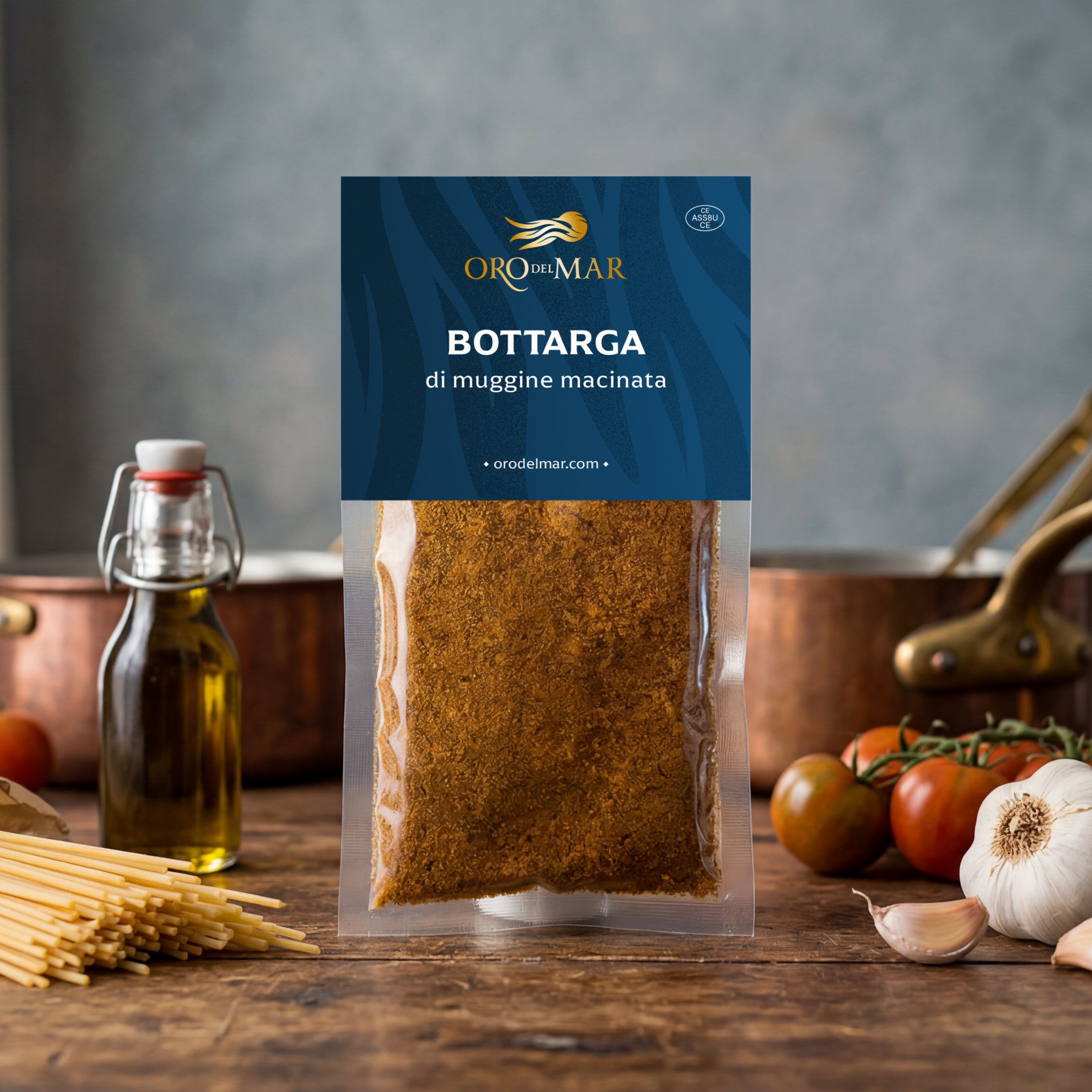 Bottarga di muggine macinata Oro del Mar